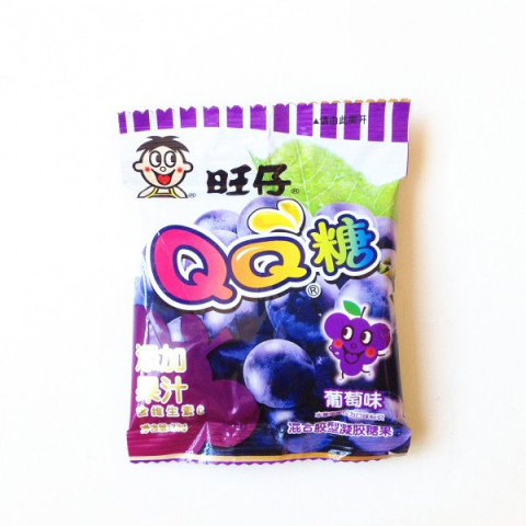 WW QQ candy-grapes (M)旺旺QQ糖-葡萄味 （大包）