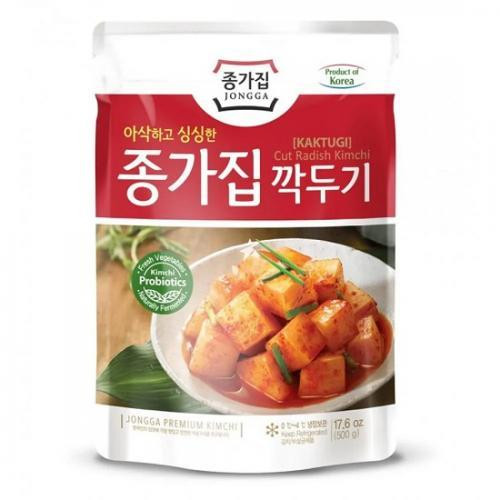Chongga Kak Du Gi Kimchi In Vacuum Pack 宗家方块萝卜泡菜