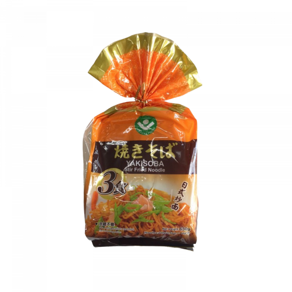 Fresh Ramen Noodle Yakisoba三联装拉面(含炒面料包)
