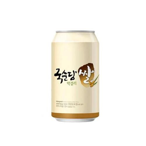 KSD Rice Makgeolli Can 350ml (Alc 6%)韓國米酒原味 罐装