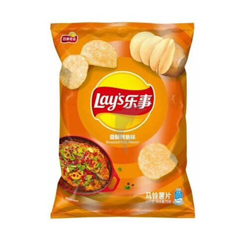 LS Crisps - Crispy Fried Fish Flavor乐事香酥烤鱼味