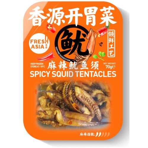 FRESHASIA Spicy Squid Tentacles香源麻辣鱿鱼须
