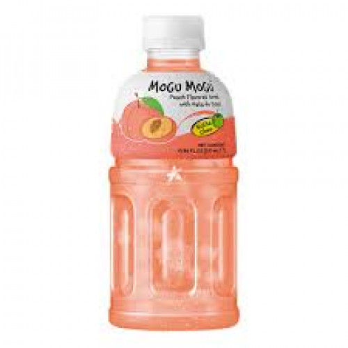 Mogumogu Nata De Coco Drink Peach Flav椰果饮料-桃子味