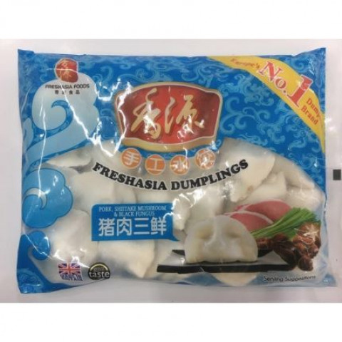 Fresh Asia Three Fresh Delicacies Dumplings 香源猪肉三鲜水饺