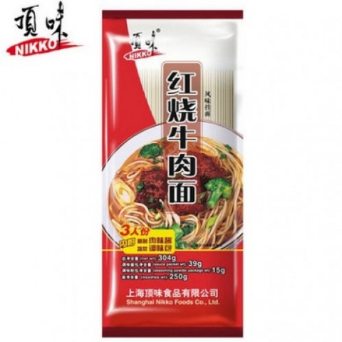 NK roasted beef noodle 顶味红烧牛肉面