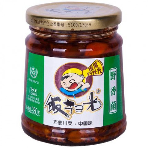 FSG PRESERVED COOKED FUNGUS饭扫光野香菌