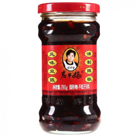 LGM preserved black beans in chilli oil 老干妈风味豆豉油制辣椒
