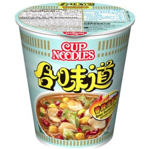 nissin cup noodle-hot seafood合味道杯面香辣海鲜 