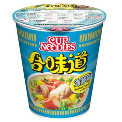 NISSIN CUP NOODLE-SEAFOOD合味道杯面海鲜味