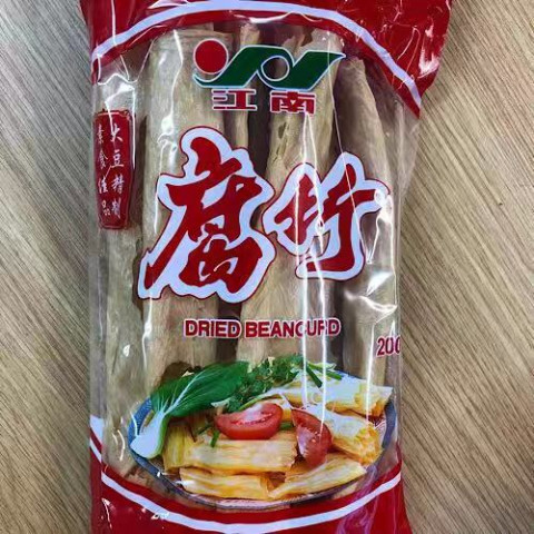 Jiangnan dried bean curd stick  江南圆枝腐竹