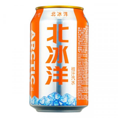 AO Fizzy Drink - Mandarin Flav北冰洋桔汁汽水