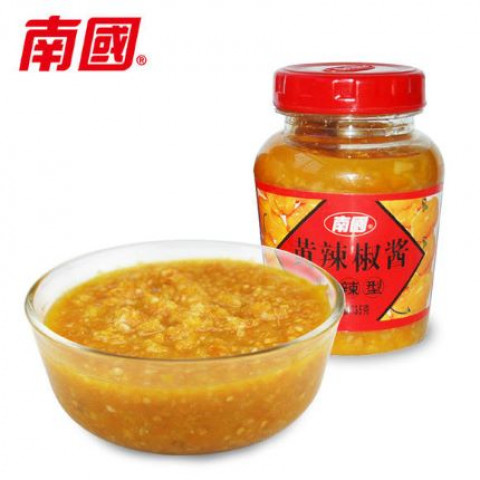 NG yellow chilli sauce-extra hot 南国特辣黄辣椒