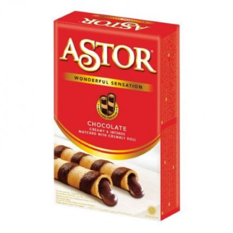 astor chocolate rollAstor 巧克力夹心卷