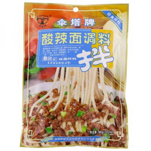ST hot&sour sauce for noodle 伞塔酸辣面调料 
