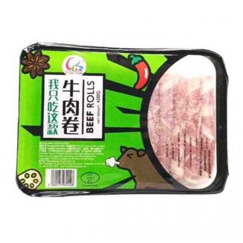 KD Hand Rolled Slices - Beef金达火锅牛肉卷