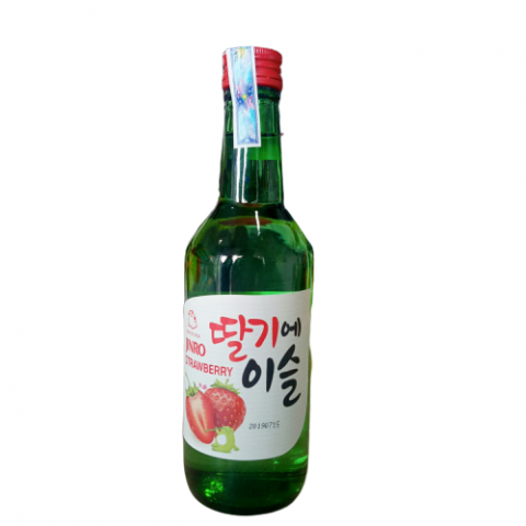 JINRO CHAM YI SUL (Korean Soju) - STRAWBERRY韩国烧酒草莓味