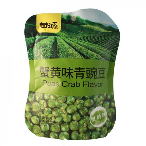 KY GREEN PEAS-CRAB FLV 甘源蟹黄味豌豆 