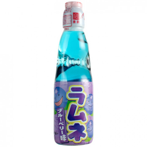 Ramune bottle (Marble Bubble Sodas) - BlueBerry波子汽水（蓝莓味）
