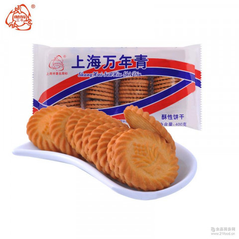 WNQ Crispy Biscuit上海万年青酥性饼干