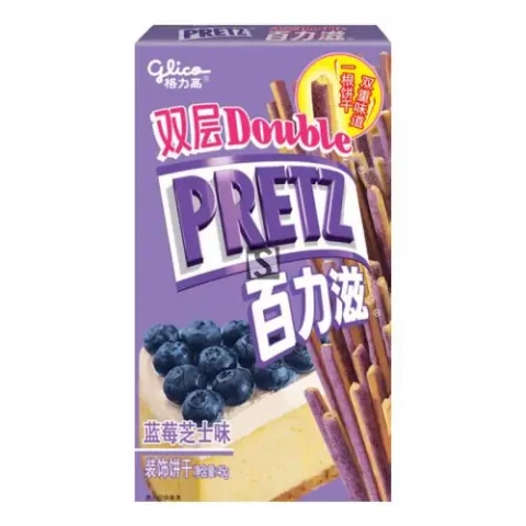 Double Pretz - Blueberry Cheesecake双层百力滋蓝莓芝士味