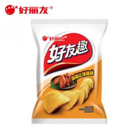 Orion POTATO CHIPS-CARIBBEAN GRILLED WINGS FLAVOUR  好友趣薯片-加勒比烤烤翅味 