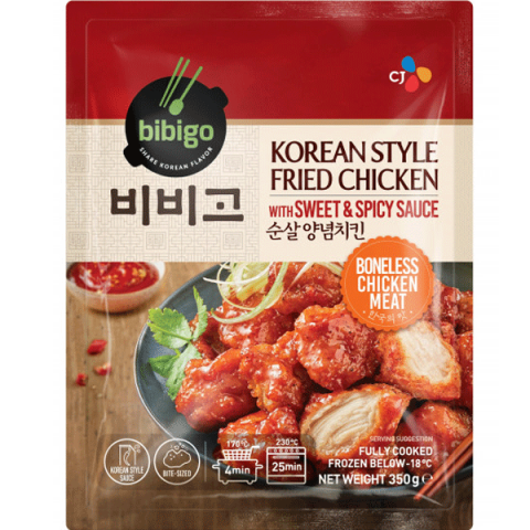 Bibigo Korean Style Fried Chicken Sweet &Spicy Sauce必品阁韩国炸鸡【甜辣】