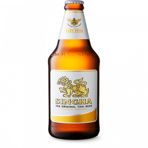 SINGHA-THE ORIGINAL THAI BEER泰国胜狮啤酒 330ml