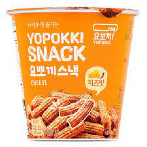 yopokki snack-cheese flavour韩国炒年糕零食-芝士味