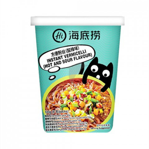 HDL Instant Vermicelli-Hot &Sour Flavour 海底捞方便粉丝-酸辣味 