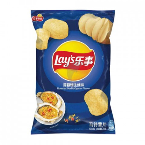 LS Crips - Garlic Oyster Flavor乐事蒜香烤生蚝味