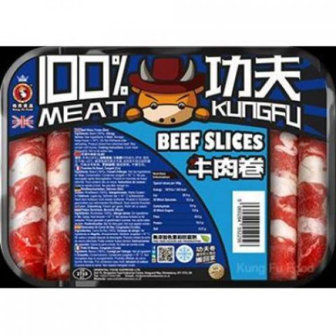 KUNGFU Beef Sliced 800g功夫牛肉卷（大）