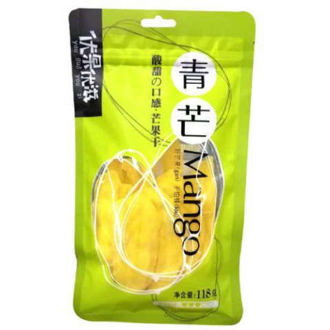 YZ dried green mango 8折优滋青芒