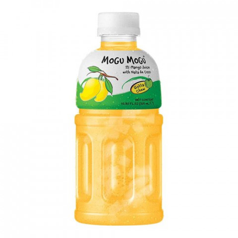 Mogumogu nata de coco drink mango flavMogumogu 椰果饮料-芒果味