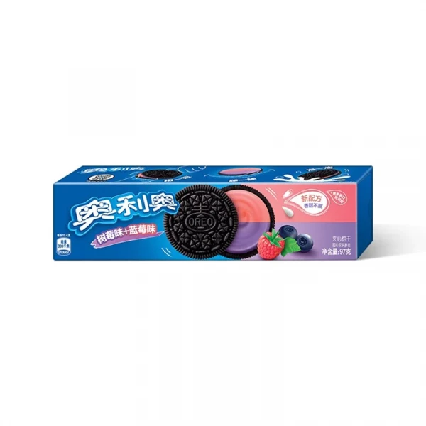 Oreo Cookie -Blueberry & Raspberry Flavoured奥利奥夹心饼干-蓝莓树莓味