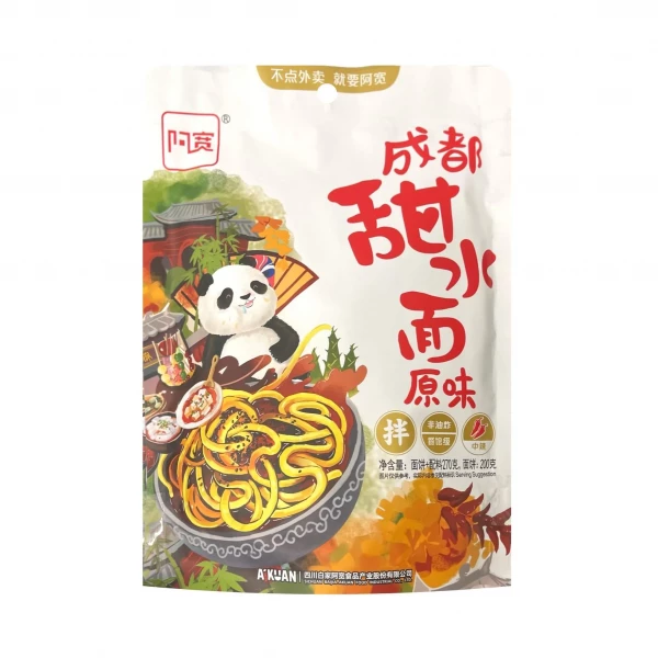 Ak Chengdu Sweet Noodles (Bag)阿宽成都甜水面(袋)