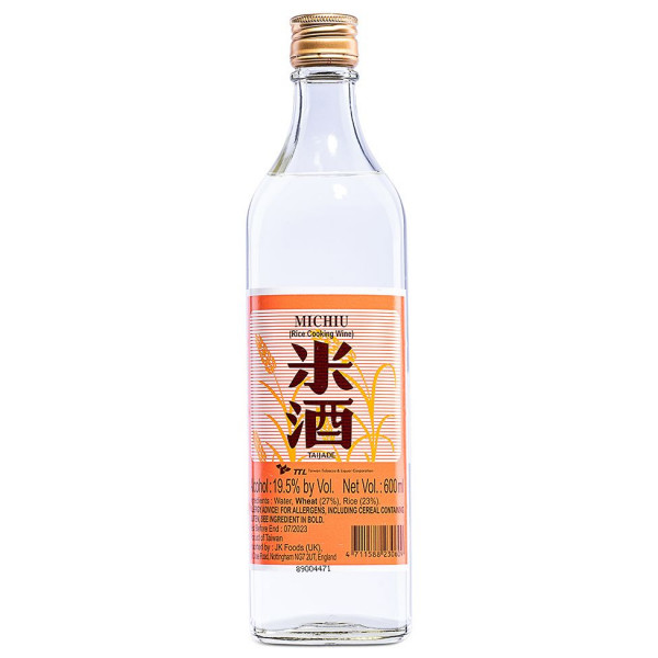 Taiwan Rice Wine Michiu (19.5%)台湾米酒