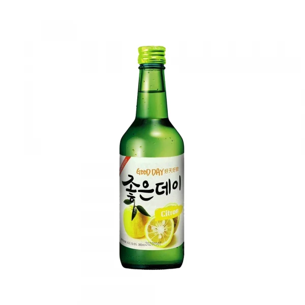 Good Day Citron soju 13.5% 好天好饮烧酒-柚子