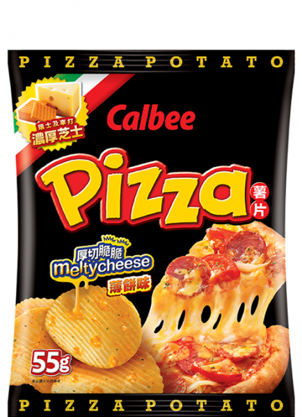 Calbee Potato Crisps - Pizza卡樂B 薯片 薄餅味