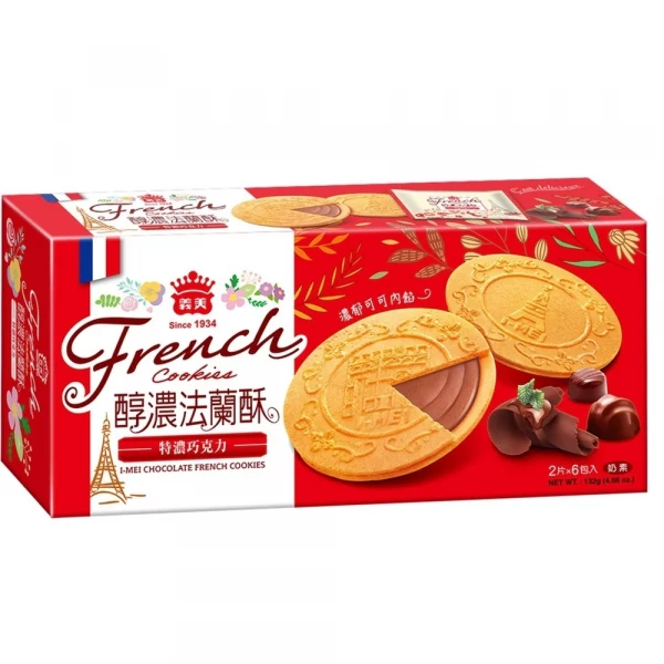 IM French Cookies - Chocolate义美法兰酥-巧克力