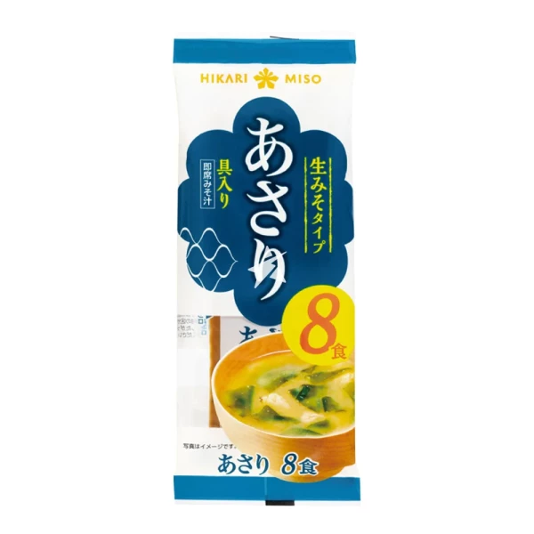 Sokunama Asari Miso Soup (8 Servings)HIKARI即食蛤蜊味噌汤