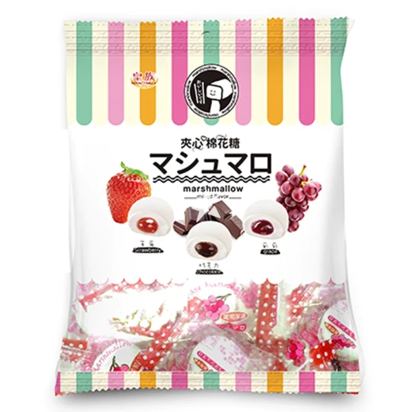 RF Mixed Marshmallow (Grape, Strawberry,Choco)(Bag)皇族综合棉花糖(葡萄x草莓x巧克力)