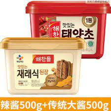 HCD Red Pepper Paste + Seasoned Soybean PasteHCD韩国辣酱+大豆酱优惠组