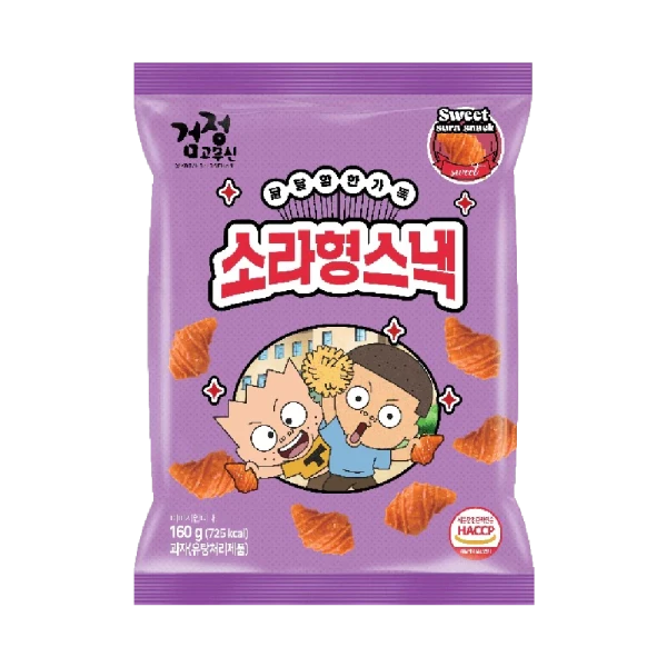 Hyosung Korean Traditional Snack(shell Shape)韩国童年贝壳小吃