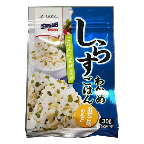 Wakame Seaweed Mixed Rice Shirasu拌饭紫菜-银鱼味 30g