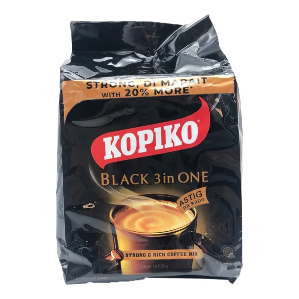 KOPIKO Coffee Black 3in1 KOPIKO三合一黑咖啡