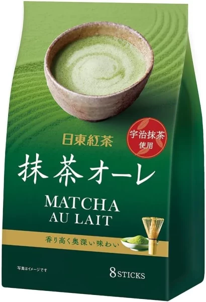 NITTO MATCHA A LAIT 8 sticks 日本日东红茶-抹茶味 