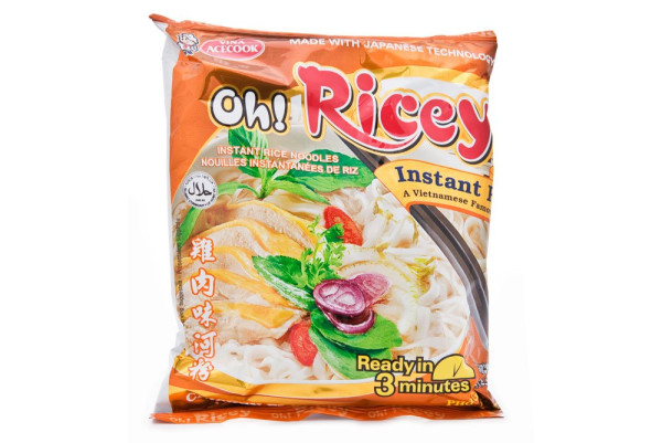 ACECOOK OH! RICEY - INSTANT RICE NOODLE (CHICKEN)ACECOOK OH! RICEY 越南河粉 (雞肉味)(袋装)