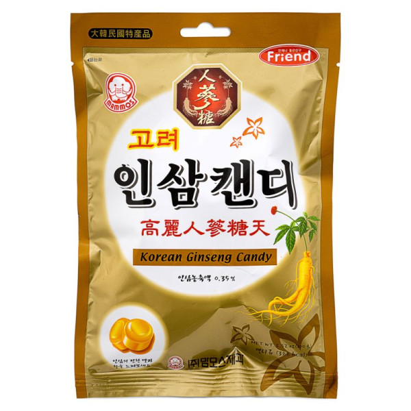 Mammos Korean Ginseng Candy(Pack) MAMMOS制果韩国人蔘糖(包装)