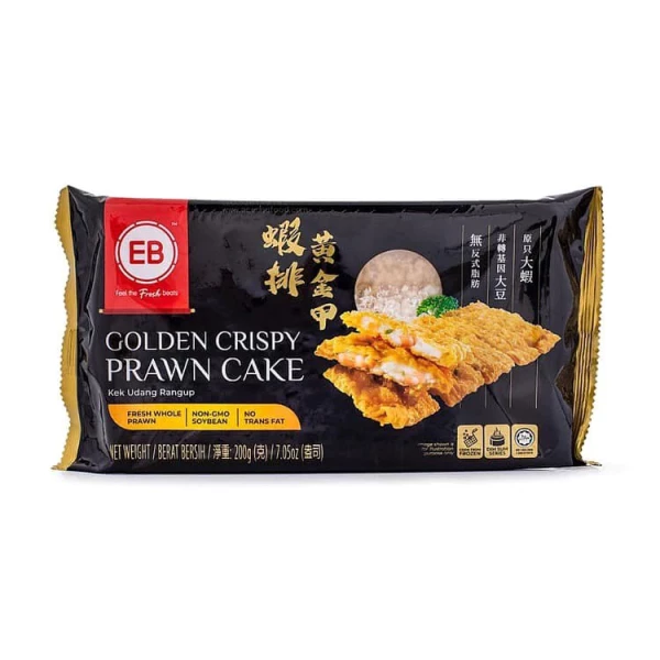 EB Golden Crispy Prawn Cake 200gEB虾排黄金甲 200g