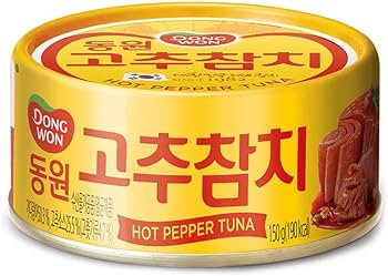 DONGWON	Canned Tuna  Hot韩国金枪鱼罐头(辣)